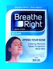 40 Breathe Right nasal strips large clear