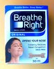 24 Breathe Right nasal strips large - tan